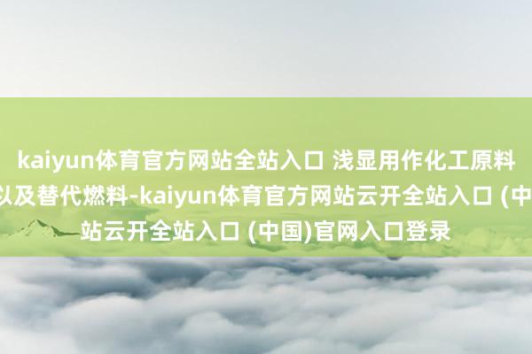 kaiyun體育官方網站全站入口 淺顯用作化工原料、溶劑、防凍劑以及替代燃料-kaiyun體育官方網站云開全站入口 (中國)官網入口登錄